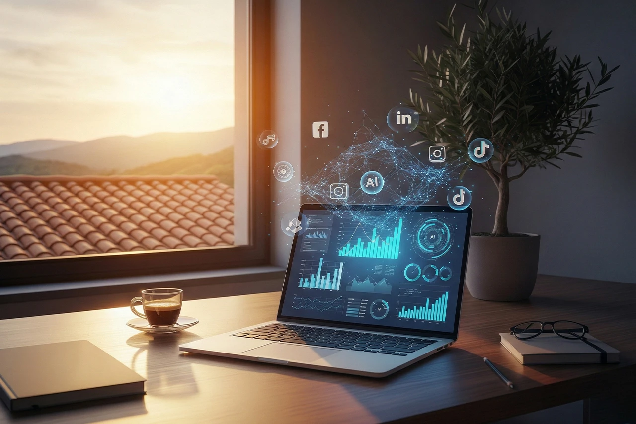 Mario Darmini di Digital Mission mostra una strategia di AI Marketing per trovare clienti a Catanzaro e in Calabria