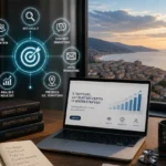 Mario Darmini (Digital Mission) definisce la strategia di marketing digitale per uno studio professionale di Catanzaro: dashboard AI e analisi autorità locale.