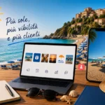 Mario Darmini (Digital Mission) analizza la strategia social per un lido balneare in Calabria: dashboard con visualizzazioni Reel e prenotazioni AI.