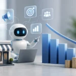 Mario Darmini (Digital Mission) spiega agli imprenditori calabresi come abbattere i costi di marketing del 40% attraverso l'Intelligenza Artificiale.